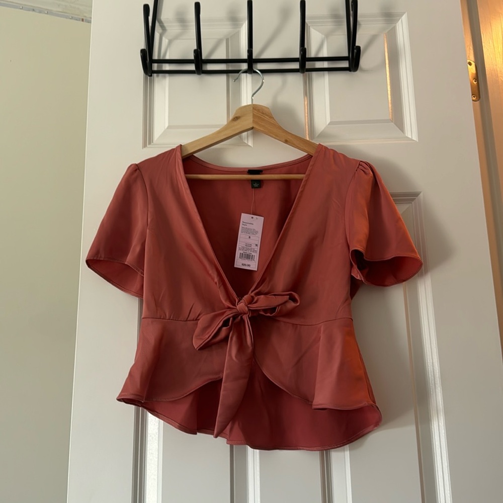 Pink dress top
